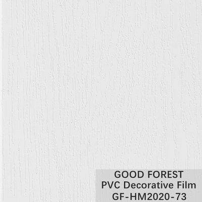 Kabine Ahşap Tahıl PVC Dekoratif Film Saf Renk Kabarma