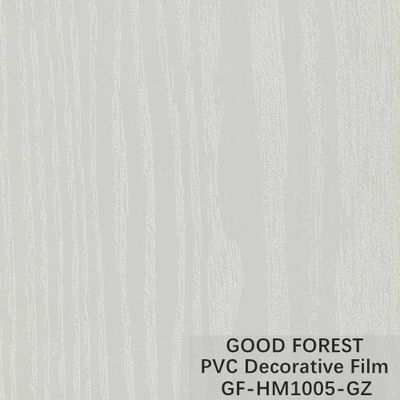 Kabine Ahşap Tahıl PVC Dekoratif Film Saf Renk Kabarma