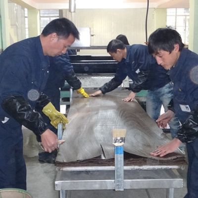 Siyah Kedi Gözü X009 mühendislik yapımı kapalı dekoratif tahta 2050-3200mm uzantılı boyut