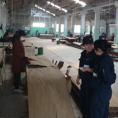 Fancy Black Pearl Wood Veneer BP-X2003 ((N) Yeni Tasarım 3100mm Uzunluk Ahşap Kapı Deri için