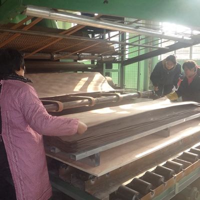 Bark BK-X0092 640-1280mm Genişlik İnsan Yapımı Splicing Örnek Kopya Ahşap Finer Yapabilir