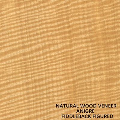 Müzik Aletleri Africa Anegre Figürlü Ahşap Kaplama Fiddle Back Grain 0.5mm
