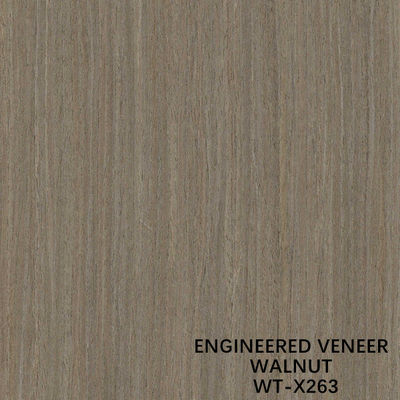 0.15-0.55mm Kalınlık Tasarlanmış Ahşap Kaplama X263 Kapı ve Pencereler İçin Çeyrek Kesim İnce Çizgi Tahıl