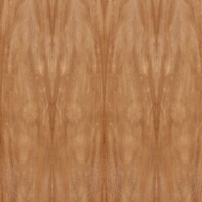 Doğal Afrika Maun Ahşap Kaplama Taç Tahıl Standart Boyut 2440 * 1220mm Kapı Dolabı FSC