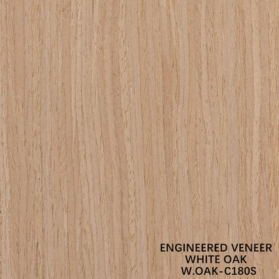 Fantezi Yapı Kompozisyonlu Yaprak Finer Yaprakları Beyaz Meşe 108DS Dekorasyon için 2500-3100mm uzattı