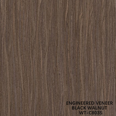 Fancy Rekompose Ahşap Finer Düz Ceviz 612S/682S/803S Çerez için 3100mm