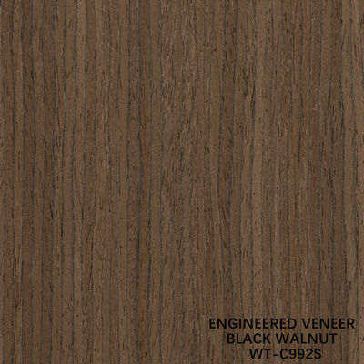 Mühendislik Fındık Ahşabı Finer Çeyreği Kesilmiş Dikey Taneler 942s/943s İç Kapılar İçin