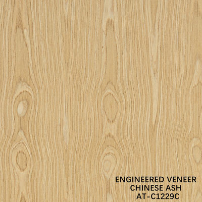 Fancy Wood Veneer Çin Ash İnsan Yapımı Uzun Boyut 3100mm Dekorasyon için özelleştirilebilir Çin Yapımcılığı