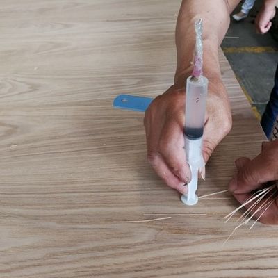 Döşeme Yapısı Çift Renkli Mühendislik Ahşap Finer 2850mm Kalınlığı Özel