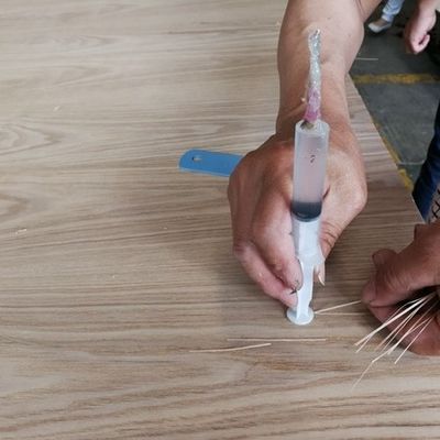 Döşeme Yapısı Çift Renkli Mühendislik Ahşap Finer 2850mm Kalınlığı Özel