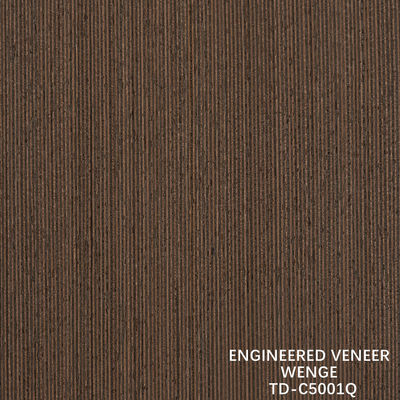 Recon Wenge Ahşap Finer Düz çizgi kalınlığı 0.15-1.8mm İç Kapılar ve Pencereler İçin Döner