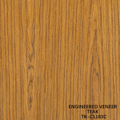 Fantezi Rekompozisyonlu Teak Ahşap Yaprak Yaprak Uzunluğu 2200mm Araç İç mekanı için Özel Yapıtlı Yacat