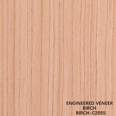 Mühendislik Birch Wood Finer 205S/205C İç İç İhracat Standartı için A Sınıfı Kapı ve Dolap Yüzü için