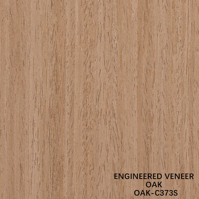Amerikan Meşe Mühendisliği Ahşap Veneer Çeyreği Kesim 0.5mm Kalınlığı Kapı ve Dolabı Yüzü OAK-208Q / 373S / 1092S / 1103S / 1188C