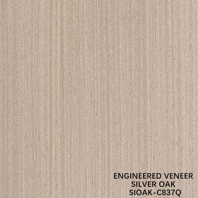 Mühendislik Gümüş Pear Veneer Yaprak Çeyreği Kesim Harika Fiyat Şık Paneller için 2500-3200mm
