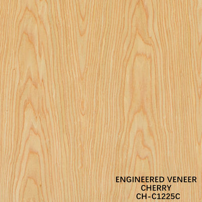 Ev Ahşap Finer Of Fancy Crown Grain American Cherry 2850mm Uzunluk İç Kapılar için Çin Üretici