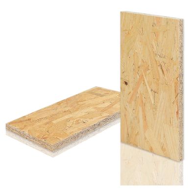 Radiata Pine Oriented Strand Board Osb4 2440*1220*18mm Dış Duvar ve Çatı Paneli için Özel Boyutlu Olabilir