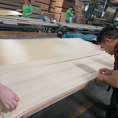 Yüksek kaliteli Recon Wood Veneer Yeşil Wenge G.WG-X5333 Düz Taneler Yeşil Renk Duvar Kağıdı 2500-3100mm Çin Fabrikası