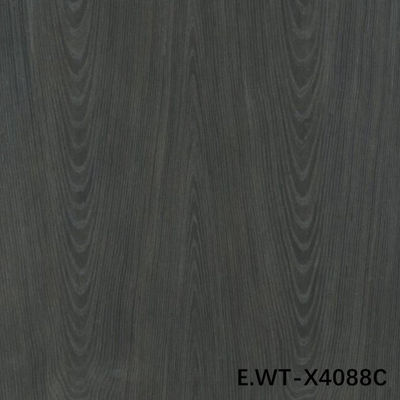 Yüksek Kaliteli Mühendislik Ahşap Finer Avrupa Ceviz E.WT-X4088C Crown Cut Siyah 0.15-0.55mm Kapı Fabrikası için