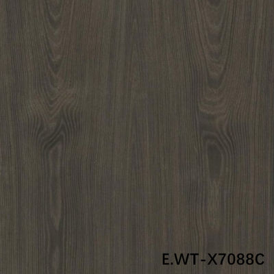 Yüksek Kaliteli Mühendislik Ahşap Finer Avrupa Ceviz E.WT-X7088C Kapı Dekorasyonu için Taç Kesim Üç Çiçek