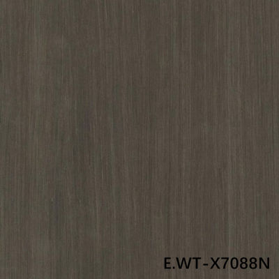 Yüksek Kaliteli Mühendislik Ahşap Finer Avrupa Ceviz E.WT-X7088N Çeyreği Kesilmiş Düz Karanlık Renk Kabine için 2050mm uzunluk