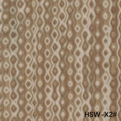Yüksek Kaliteli Yeniden Yapılmış Ahşap Finer Çürük Kare Ahşap HSW-X2# Duvar Panelleri İçin Özel 0.55mm Çin OEM Fabrikası