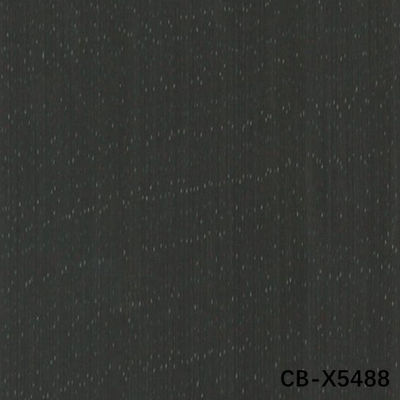 Yüksek Kaliteli Mühendislik Ahşap Finer Renkli Çam CB-X5488 Siyah 1.8mm Duvar Ahşap Panelleri İçin E1/E0 Çin Fabrikası