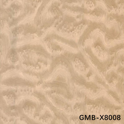İnsan Yapımı Ahşap Finer Altın Ağaç Burl 640-1280mm G.MB-X8008 Araç İçinde Yürüyen Sırt