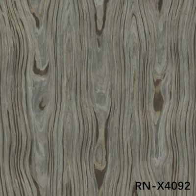 0.50mm Kalınlığı Yapay Ahşap Roman Üç Çiçek İçin Aynı Yönde Kabine Yüzü X8092/X4092