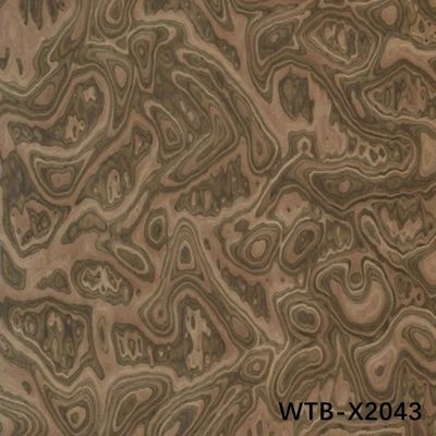 Yeniden Yapılandırılmış Ahşap Kaplama 2500*640mm Dilimlenmiş Kesim İç Kapılar İçin Ahşap Kökü Müşteri Numunesini Kopyalayabilir X2043/X2082/X2833/X8008/X3388