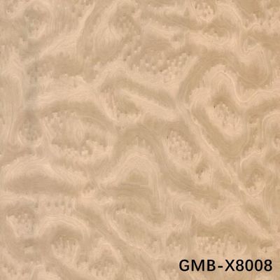 Yeniden Yapılandırılmış Ahşap Kaplama 2500*640mm Dilimlenmiş Kesim İç Kapılar İçin Ahşap Kökü Müşteri Numunesini Kopyalayabilir X2043/X2082/X2833/X8008/X3388