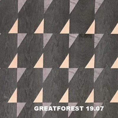 Sanatsal Parke Ahşap Kaplama 2500*640mm El İşçiliği Sabit Şekilli Özelleştirilebilir Sanat Ekleme Duvar Kağıdı İçin