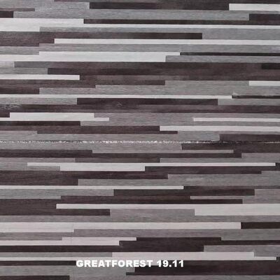 Sanatsal Parket Ahşap Finer Geometrik Estetik Duygu Popüler Geometrik Şekiller Ahşap Kapı için 0.50mm Kalınlığı