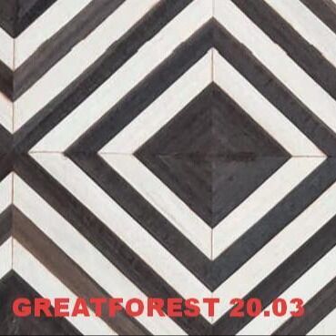 Sanatsal Parket Ahşap Finer El yapımı Modern Minimalist Tarzı Araç İç mekanı için Sanatsal özelleştirme