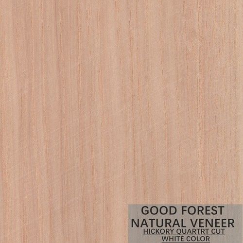 Doğal Hickory Ahşap Kaplama Çift Renk Popüler Dolap Ahşap Kaplama FSC