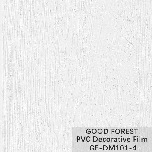Kabine Ahşap Tahıl PVC Dekoratif Film Saf Renk Kabarma