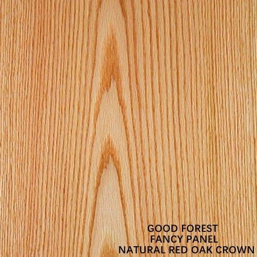 Red Oak Fancy Mdf Crown Grain Wood Veneer Slip Match Mobilya Malzemesi