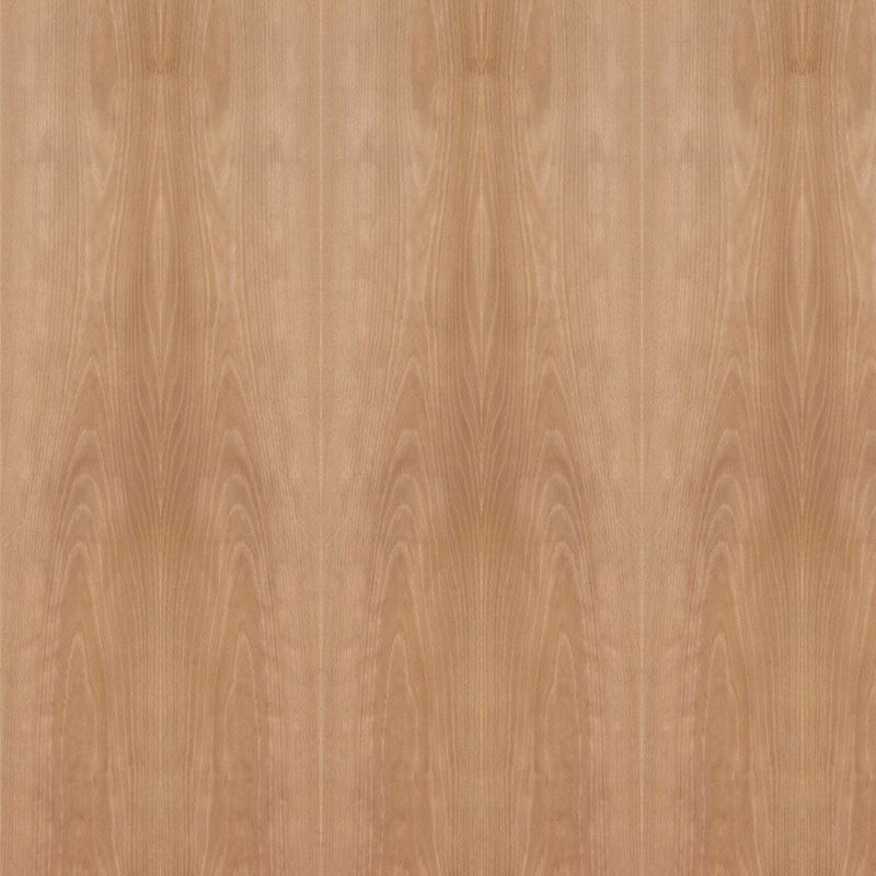Buğulanmış Kayın Taçının Fantezi Doğal Ahşap Paneli Standart Boyut 2440 * 1220mm Kapı ve Pencereler İçin İyi Fiyat Çin Yapar