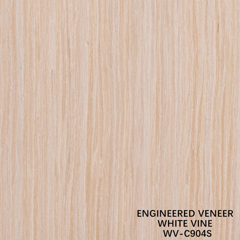 Mühendislik Ahşap Fineri 904S/905S Düz Taneler Fineri Beyaz Asma E0/E1 Sınıfı 2050-3200mm Şık Plywood için