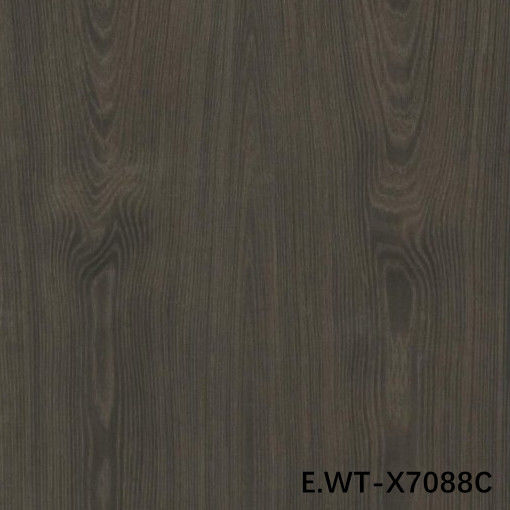 Yüksek Kaliteli Mühendislik Ahşap Finer Avrupa Ceviz E.WT-X7088C Kapı Dekorasyonu için Taç Kesim Üç Çiçek