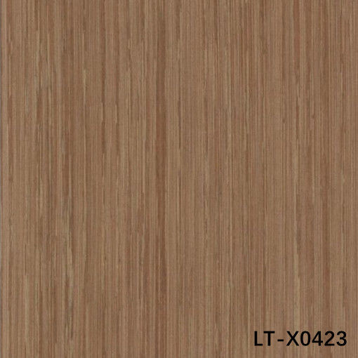 Yüksek Kaliteli Mühendislik Ahşap Yapısı LATI LT-X0423 Düz Kahverengi 0.15-0.55mm İç Dekorasyon için Şık Paneller