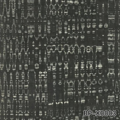 Yapay Ahşap Finer Siyah İnci Koyu Renkli BP-X0003 İç Kapılar için Deri için 0.15-0.55mm