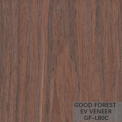 Tasarlanmış Özel Padauk Ahşap Kaplama Dekoratif Sulandırılmış