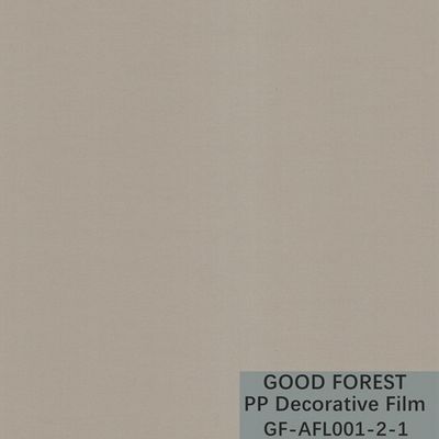 Sertlik PP Dekoratif Film Cilt Hissi 0.12mm - 0.45mm Kalınlık