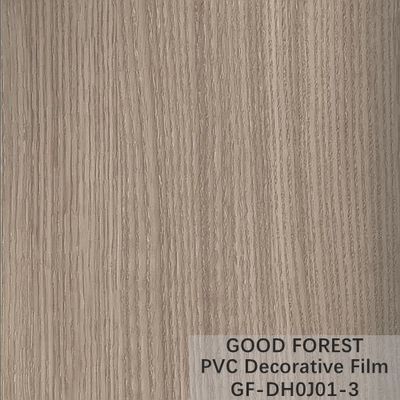 Trafik PVC Dekoratif Film 0.25 - 0.60mm Kalınlık Ahşap Tahıl