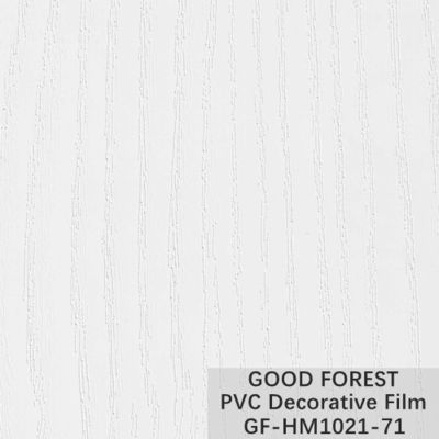 Blister Sert PVC Film Dekoratif Ahşap Tahıl Saf Renk 71