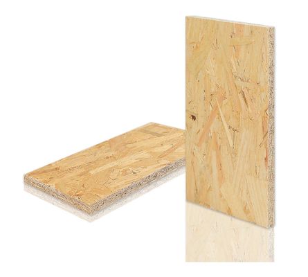 Oriyantlı Strand Board OSB2 Radiata Pine ile Üç Katman 2745mm Uzunluklu Yük Taşımalı Panel