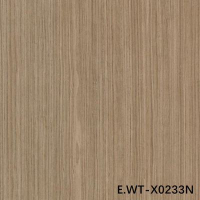 Yüksek Kaliteli Mühendislik Ahşap Fineri Avrupa Ceviz E.WT-X0233N Çeyreği Düz Kahverengi 0.3mm Fancy Plywood için Çin OEM