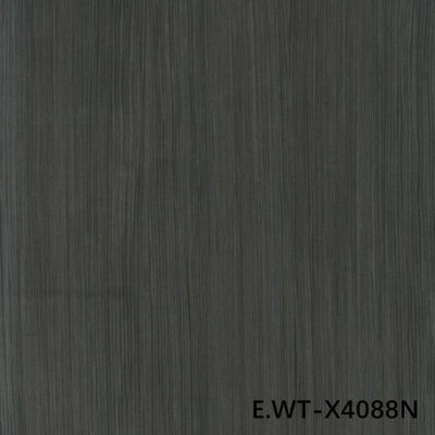 Yüksek Kaliteli Mühendislik Ahşap Finer Avrupa Ceviz E.WT-X4088N Çeyreği Kesilmiş Düz Koyu Kahverengi E0 Kaliteli Kabine Fabrikası