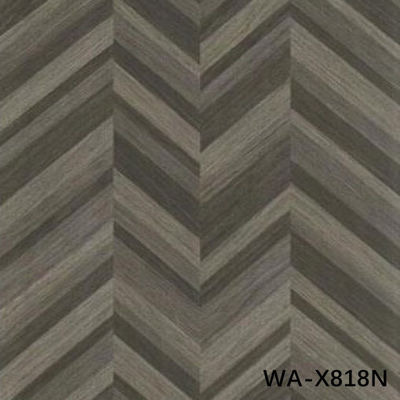 Ok Uçlu Koyu Renkli Mühendislik Ahşap Kaplama 0.5mm-0.6mm Özelleştirilmiş WA-X818N
